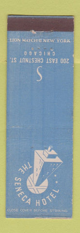Matchbook Cover - Seneca Hotel Chicago IL