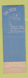 Matchbook Cover - Seneca Hotel Chicago IL