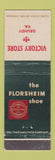 Matchbook Cover - Florsheim Shoes Victory Store Grundy VA