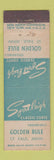 Matchbook Cover - Sport Leigh Coats Golden Rule St Paul MN midget