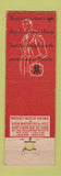 Matchbook Cover - Varsity Town Clothes Dotson's midget