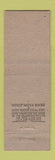 Matchbook Cover - Red Cross Shoes Marcus Shop Ridgewood NJ midget