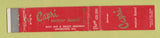 Matchbook Cover - Capri Motor Hotel Denver Colorado 10 Strike