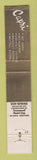 Matchbook Cover - Capri Motor Hotel Denver Colorado 10 Strike