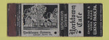 Matchbook Cover - Yorktown Cafe Elkins Park PA Federal WORN