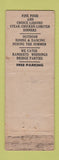 Matchbook Cover - Yorktown Cafe Elkins Park PA Federal WORN