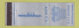 Matchbook Cover - USS Savannah Navy