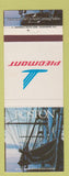 Matchbook Cover - Piedmont Airlines Boston MA