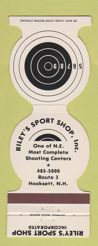 Matchbook Cover - Riley's Sport Shop Hooksett NH