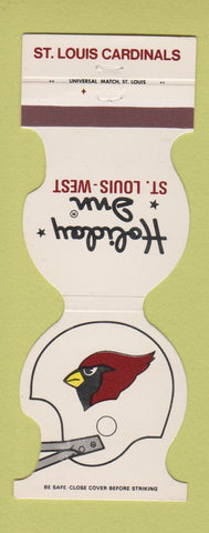 Matchbook Cover - St Louis Cardinals Football Holiday Inn MO 1981