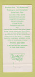 Matchbook Cover - Harry Paskow's Harbor Island Spa Miami Beach FL 30 Strike