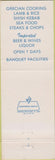 Matchbook Cover - Hellas Cafe Detroit MI