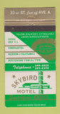 Matchbook Cover - Skybird Motel Saskatoon SK 30 Strike