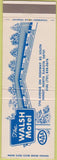 Matchbook Cover - Walsh Motel Minot ND