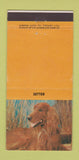 Matchbook Cover - Setter Dog 30 Strike