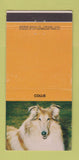 Matchbook Cover - Collie Dog 30 Strike
