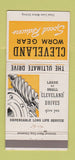 Matchbook Cover - Cleveland Worm Gear OH 30 Strike