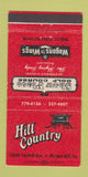 Matchbook Cover - Hill Country Morgan Hill CA Show Place Golf 30 Strike