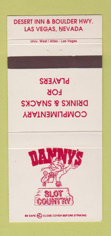 Matchbook Cover - Danny's Slot Country Casino Las Vegas NV 30 Strike