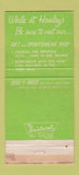 Matchbook Cover - Hanley's Restaurant Marathon FL WEAR 30 Strike