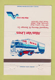 Matchbook Cover - Atlas Van Lines Trucking Chicopee MA 40 Strike