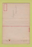 Matchbook Cover - Fort Crook NE WWII POOR 40 Strike