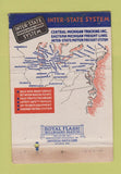 Matchbook Cover - Inter State Trucking System MI WEAR 40 Strike