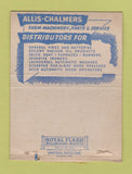 Matchbook Cover - Haggart's Mobil oil gas Fargo ND BOBTAIL WEAR 40 Strike