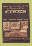 Matchbook Cover - Oglebay Park Wheeling WV 40 Strike