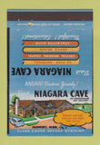 Matchbook Cover - Niagara Cave Harmony MN 40 Strike