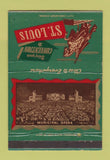 Matchbook Cover - St Louis MO Tourism Municipal Opera 40 Strike