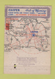 Matchbook Cover - Casper WY Tourism 40 Strike