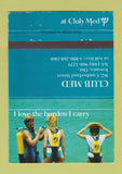 Matchbook Cover - Club Med girlie 40 Strike