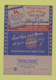 Matchbook Cover - Mobile Alabama AL Tourism Allbright Wood Drug 40 Strike