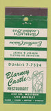 Matchbook Cover - Blarney Castle Los Angeles CA Irish WEAR 30 Stick