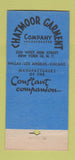 Matchbook Cover - Constant Companion Clothes Wool Chatmoor NYC 30 Stick