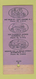 Matchbook Cover - Gorny Mortuary Elizabeth Bloomfield East Orange NJ 30 Stick