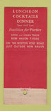 Matchbook Cover - Black Horse Inn Orange CT 30 Stick