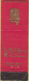 Matchbook Cover - The Mark Hopkins Hotel Nob Hill San Francisco CA