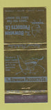 Matchbook Cover - Bowman Products Auto Parts  Cleveland OH 30 Stick