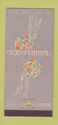 Matchbook Cover - Whirlpool Restaurant Niagara Falls NY 30 Stick