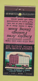 Matchbook Cover - Kingsley Arms Hotel Asbury Park NJ 30 Stick