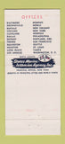 Matchbook Cover - Isthmian Lines Cargo Shipping 30 Stick
