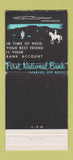 Matchbook Cover - First National Bank Tucumcari NM 30 Stick