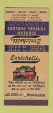 Matchbook Cover - Errichetti Funeral Home PA NY NJ 30 Stick