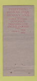 Matchbook Cover - Hickory House Restaurant New York City Miami Beach FL 30 Stick