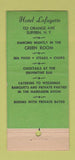 Matchbook Cover - Hotel Lafayette Suffern NY 30 Stick