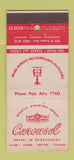 Matchbook Cover - Carousel Drive In Restaurant Palo Alto CA 30 Stick