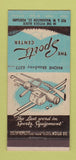 Matchbook Cover - Sports Center Portland OR 30 Stick