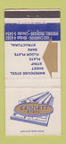 Matchbook Cover - Sennett Steel Ferndale MI 30 Strike